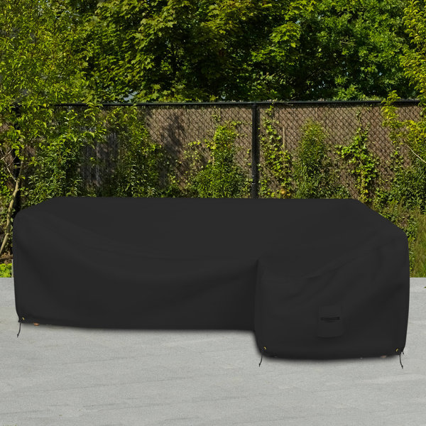 Covers & All Heavy Duty Multipurpose Waterproof Patio Sectional Sofa Cover, Outdoor Couch Lounge